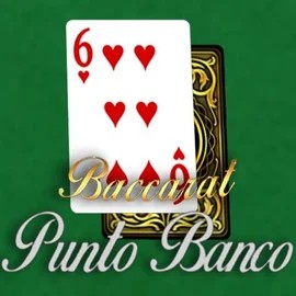 Baccarat - Punto Banco slot logo by Red Tiger Gaming at Lucky Max Casino
