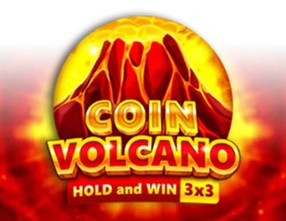 Logo of Coin Volcano from 3 Oaks Gaming at Lucky Max Casino