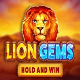 Lion Gems Hold and Win logo by Playson at Lucky Max CasinoLion Gems Hold and Win