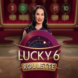 Lucky 6 Roulette slot icon by Pragmatic Play, available at Lucky Max Casino