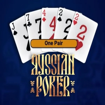 Russian Poker logo – Table Games by OneTouch Games at Lucky Max Casino