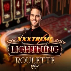 XXXtreme Lightning Roulette by Evolution, showcased at luckyymax.nl – game logo